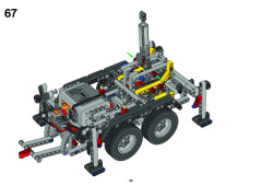 LEGO 8258 instructions page 19 – build guide